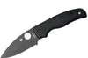 Couteau pliant Spyderco Shaman C229GPBK lame noire manche en G10 11,9cm