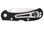 Couteau pliant BUCK SPITFIRE NOIR 0722BKS1 manche alu 11cm
