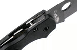 Couteau pliant Spyderco Lil'Native C230GPBBK lame noire et manche en G10 8,9cm