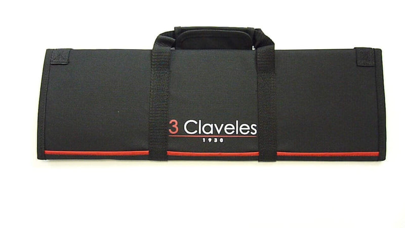 Mallette pour 10 couteaux + poches accessoires 3 Claveles