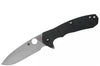 Couteau pliant Spyderco Amalgam C234CFP manche en G10/fibre de carbone noir 13cm