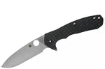 Couteau pliant Spyderco Amalgam C234CFP manche en G10/fibre de carbone noir 13cm