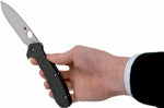 Couteau pliant Spyderco Amalgam C234CFP manche en G10/fibre de carbone noir 13cm