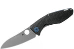 Couteau pliant Spyderco Drunken C235CFTIP manche en fibre de carbone/titane 11,7cm