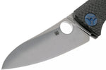 Couteau pliant Spyderco Drunken C235CFTIP manche en fibre de carbone/titane 11,7cm