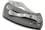 Couteau pliant Spyderco McBee C236TIP manche en titane gris argenté 5,7cm