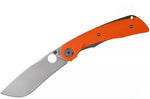 Couteau pliant Spyderco Subvert C239GPOR manche en G10/Titanium orange 13,1cm