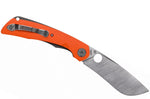 Couteau pliant Spyderco Subvert C239GPOR manche en G10/Titanium orange 13,1cm
