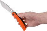 Couteau pliant Spyderco Subvert C239GPOR manche en G10/Titanium orange 13,1cm