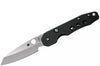 Couteau pliant Spyderco Smock C240CFP manche en fibre de carbone/G10 noir 11,5cm