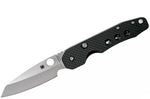 Couteau pliant Spyderco Smock C240CFP manche en fibre de carbone/G10 noir 11,5cm