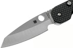 Couteau pliant Spyderco Smock C240CFP manche en fibre de carbone/G10 noir 11,5cm