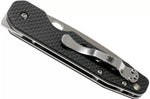 Couteau pliant Spyderco Smock C240CFP manche en fibre de carbone/G10 noir 11,5cm