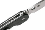 Couteau pliant Spyderco Smock C240CFP manche en fibre de carbone/G10 noir 11,5cm