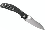 Couteau pliant Spyderco Kapara C241CFP manche en fibre de carbone noir 11,9cm