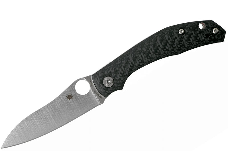 Couteau pliant Spyderco Kapara C241CFP manche en fibre de carbone noir 11,9cm
