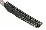 Couteau pliant Spyderco Ikuchi C242CFP manche en fibre de carbone/G10 noir 11cm
