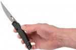 Couteau pliant Spyderco Ikuchi C242CFP manche en fibre de carbone/G10 noir 11cm