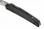 Couteau pliant Spyderco Ikuchi C242CFP manche en fibre de carbone/G10 noir 11cm