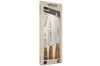 Coffret 3 couteaux de cuisine Arcos Nordika : 1 Office + 1 Chef 16cm + 1 Chef 21cm