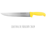 Trousse 6 couteaux de boucher + 1 fusil Pradel Excellence