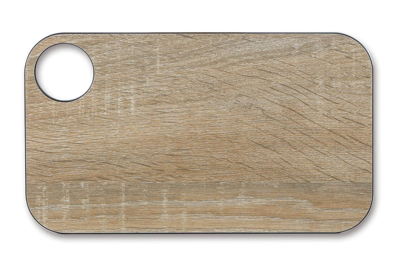 Planche à découper Arcos en fibres de cellulose et résine motif bois - S