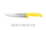 Trousse 6 couteaux de boucher + 1 fusil Pradel Excellence