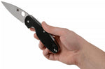 Couteau pliant Spyderco Emphasis C245GP manche en G10 noir 12,2cm