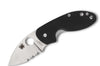 Couteau pliant Spyderco Insistent Sem C246GPS manche en G10 noir 9,4cm