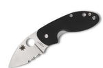 Couteau pliant Spyderco Insistent Sem C246GPS manche en G10 noir 9,4cm