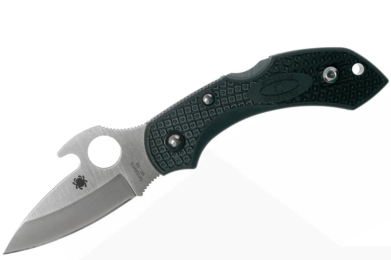 Couteau pliant Spyderco DragonFly 2 C28PGYW2 manche en nylon/fibre de verre 8,5cm