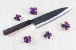 Couteau de chef japonais artisanal Nishida Shirogami 24cm