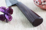 Couteau de chef japonais artisanal Nishida Shirogami 24cm