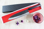 Couteau de chef japonais artisanal Nishida Shirogami 24cm