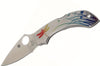 Couteau pliant Spyderco DragonFly 2 Tattoo C28PT manche en acier inox 8,1cm