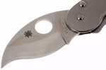 Couteau pliant Spyderco Cricket C29P manche en acier inox 7cm
