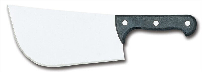 Feuille Suisse de boucher Fischer lame acier inox 23cm