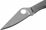Couteau pliant Spyderco Honeybee C137P manche inox 5,2cm