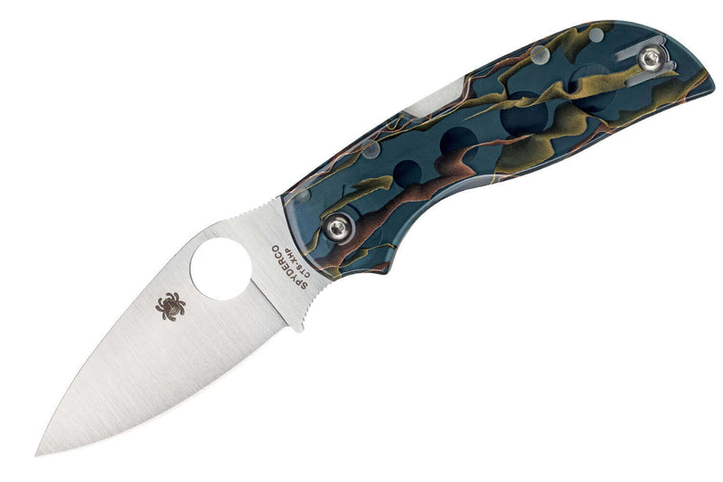 Couteau pliant Spyderco Chaparral C152RNP manche en raffir noble 9,1cm