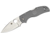 Couteau pliant Spyderco Native 5 C41PGY5 Maxamet manche nylon/fibre de verre gris 10,2cm