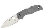 Couteau pliant Spyderco Native 5 C41PGY5 Maxamet manche nylon/fibre de verre gris 10,2cm