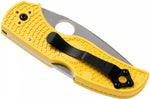 Couteau pliant Spyderco Native 5 C41PYL5 manche en nylon/fibre de verre jaune 10,2cm