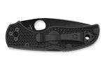Couteau pliant Spyderco Native 5 C41SBBK5 lame dentée manche en nylon/fibre de verre noir 10,2cm