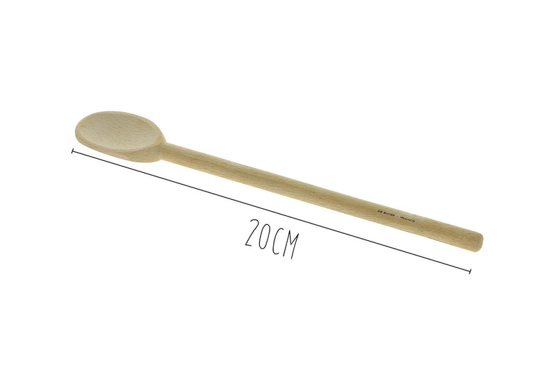 Cuillère anglaise De Buyer B Bois en hêtre - 20 cm