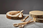 Raclette à crêpes ronde De Buyer B Bois 20,5cm en hêtre