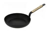 Poêle ronde antiadhésive De Buyer Choc B Bois en aluminium forgé et manche en hêtre - 24cm