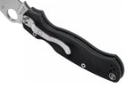 Couteau pliant Spyderco Paramilitary 2 C81GP2 manche en G10 noir 12,2cm