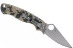 Couteau pliant Spyderco Paramilitary 2 Camo C81GPCMO2 manche G10 12,2cm