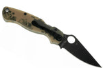 Couteau pliant Spyderco Paramilitary 2 Camo C81GPCMOBK2 lame noire manche en G10 12,2cm