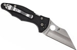 Couteau pliant Spyderco Yojimbo 2 C85GP2 Wharncliffe manche G10 noir 11,4cm